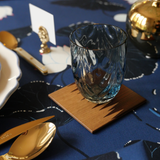 Swirl Water Glass Set of 6 Blue