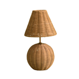 Rattan Tablelamp Cordless