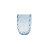 Swirl Water Glass Set of 6 Blue