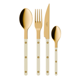 Bistrot 4-Piece Cutlery Set Gold Horn