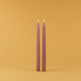 Taper Candle Set Rose