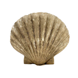 Shell Brass Candle Holder Large