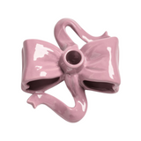 Pink Bow Candle Holder