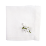 Dinner Napkin w/ Lily Pin