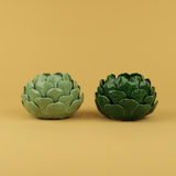 Set of 2 Artichoke Tealight Holder Mix