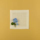 Cocktail Napkin w/ Hydrangea Pin