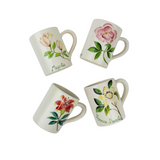 Set of 4 Botanica Mugs