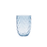 Swirl Water Glass Set of 6 Blue