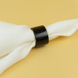 Napkin Ring Dark Wood (Set of 4)