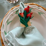 Pomegranate Handwoven Napkin Ring