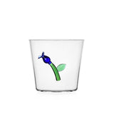 Water Tumbler Blue Flower