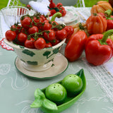 Colander with Parsley Design