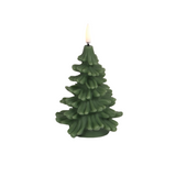Christmas Tree Wax LED Candle Small