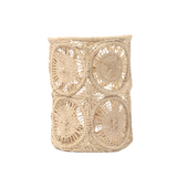 Iraca Handwoven Vase