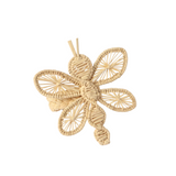 Napkin Ring Butterfly Handwoven Iraca op