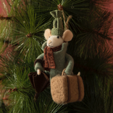 Traveler Mouse Felt Ornament