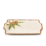 Bamboo Platter with Leopard