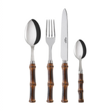 Burnt Bamboo 4-Piece Cutlery Set