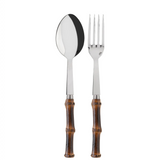 Burnt Bamboo Serving Set