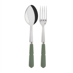 Hip Cutlery Set and Case Fork Spoon Knife Sage Green Sky Blue